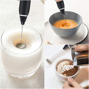 304 stainless steel hand-held electric milk frother egg beater automatic paint mixer electric milk powder