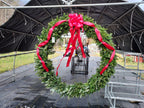 Fresh Evergreen Wreaths for Winter Décor, Handmade Greenery Arrangements & Memorial Tributes