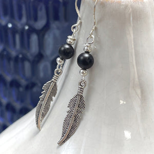 Ariel Feather Earrings Brush Creek Gift and Garden Nook