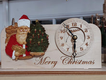 Christmas Clock: Merry Christmas Brush Creek Gift and Garden Nook