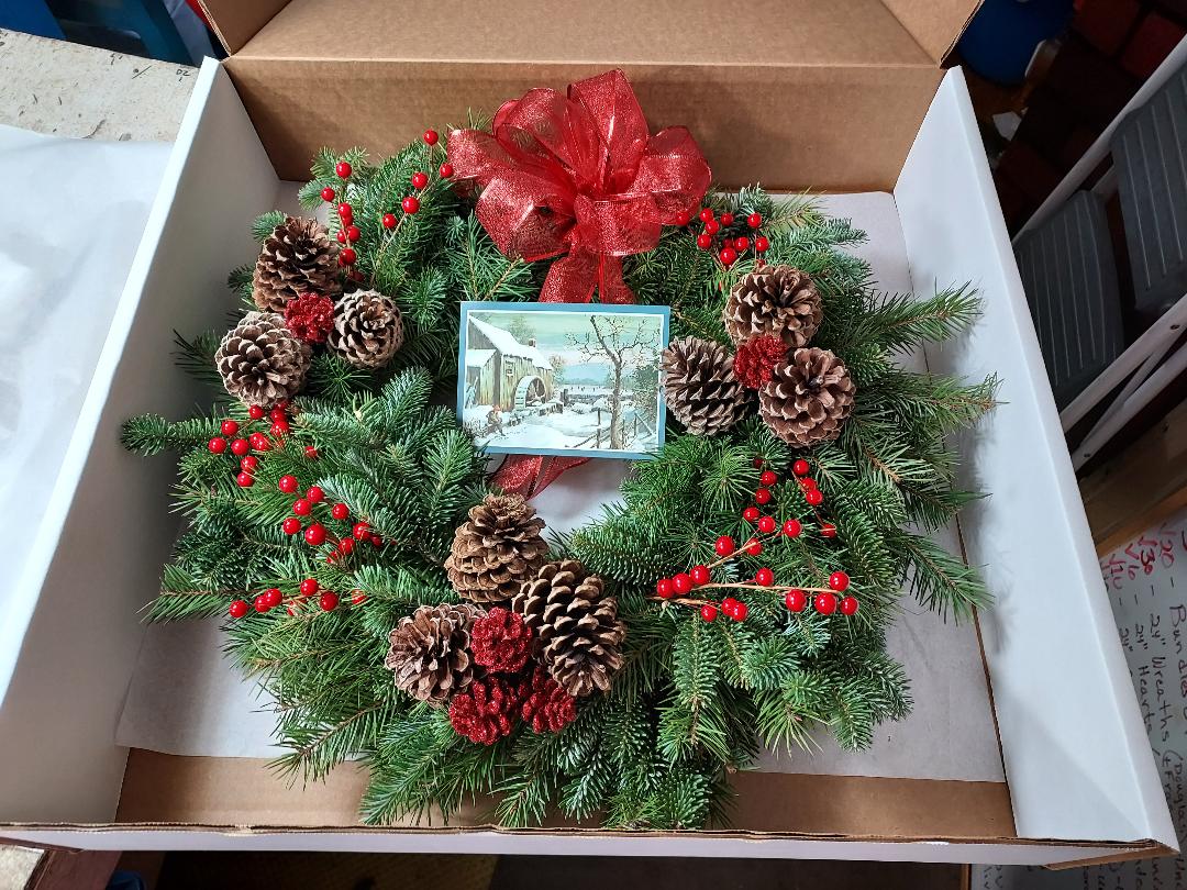 Fresh Evergreen Wreaths for Winter Décor, Handmade Greenery Arrangements & Memorial Tributes - Brush Creek Evergreens