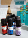 Plant Therapy Essential Oil Blends: Energy, Invigor Aid, Sensual, Relax, Tranquil  10ML
