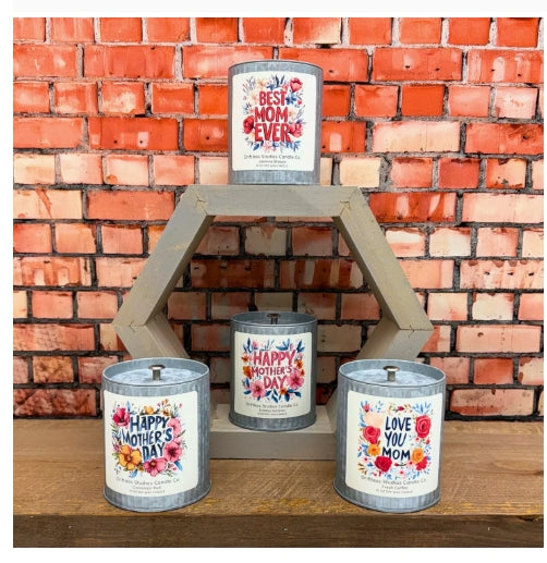 Best Mom Ever Spring Farmhouse Candles