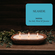TLC 3-Wick Dough Bowl Soy Candle - Seaside