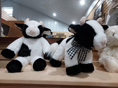 Soft Farm Animals: Black and White Cows Brush Creek Gift and Garden Nook