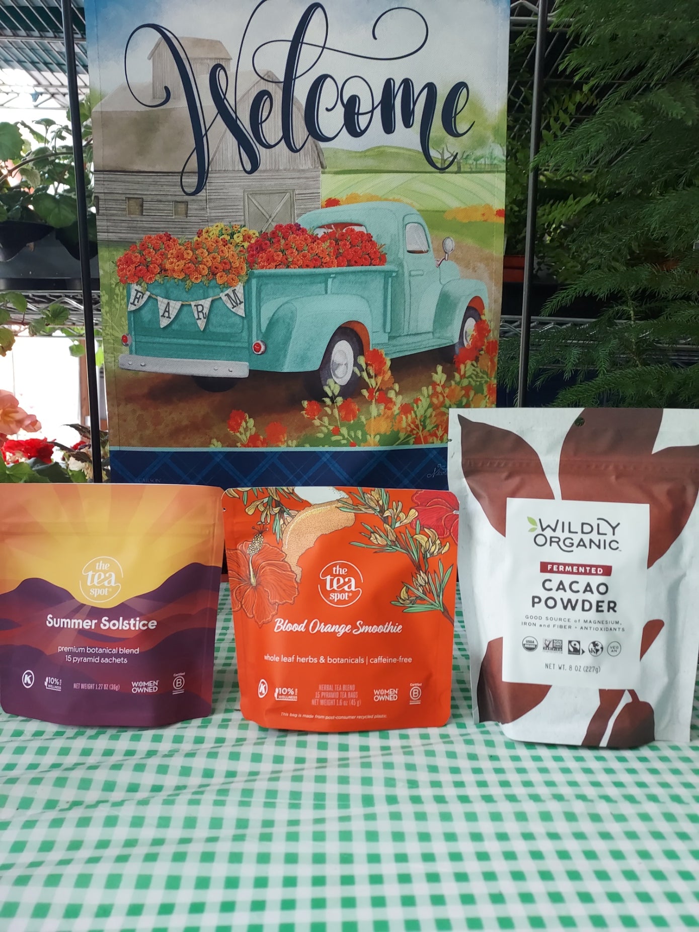 Blood Orange Smoothie Tea —Summer Iced & Picnic Beverage- The Tea Spot | 15 Pyramid Sachets