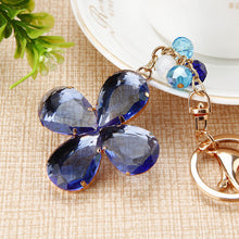 Water Drill Tulip Keychain: car key deduction female metal custom package pendant key chain circle foreign trade gifts wholesale Brush Creek Gift and Garden Nook