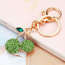 Water Drill Tulip Keychain: car key deduction female metal custom package pendant key chain circle foreign trade gifts wholesale Brush Creek Gift and Garden Nook