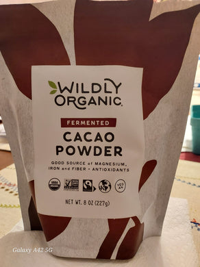 Wildly Organic Fermented Cacao Powder 8 oz