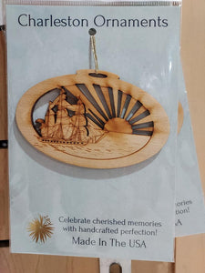 Wooden Ornament: Sail in to the Sun Brush Creek Gift and Garden Nook