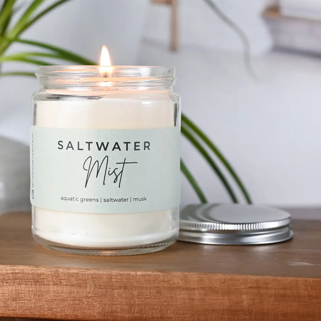 Saltwater Mist Classic Statement Candle — Milkhouse  Candle Co. | 7 oz