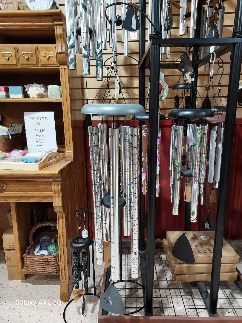Sympathy Memorial Wind Chime — Handpicked Comfort and Remembrance Gift - Brush Creek Gift and Garden Nook