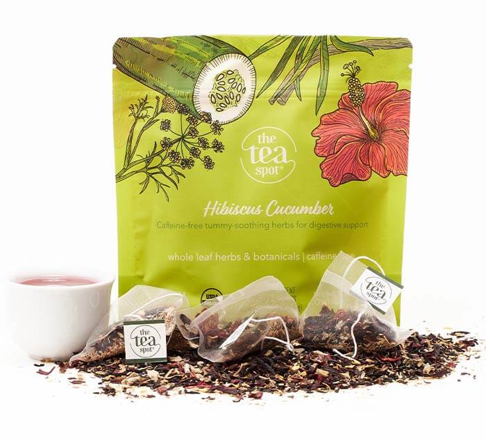 Soothing Organic Herbal Teas: Blood Orange Bliss & Hibiscus Cucumber Dream - Brush Creek Evergreens