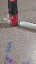 Short video showing the Tropical Escape essential oil & aromatherapy inhaler — paired together as a summer wellness set. Close‑up movement highlights the textures and packaging for a bright, tropical presentation.ed