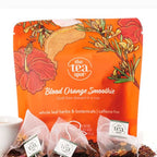 Blood Orange Smoothie Tea —Summer Iced & Picnic Beverage- The Tea Spot | 15 Pyramid Sachets